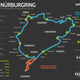 Illustration for article titled The Only Nürburgring Infographic Youll Ever Need